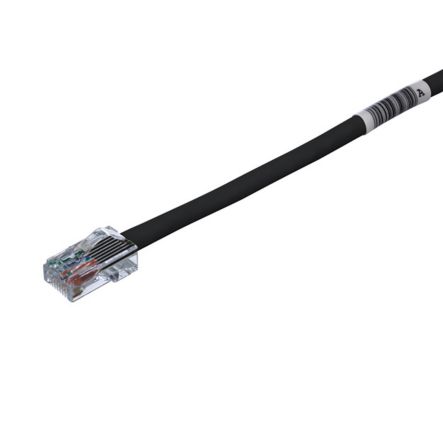 Panduit UTPCH9BLY | Cat 5e 24 AWG UTP Copper Patch Cord, 9 ft, Black