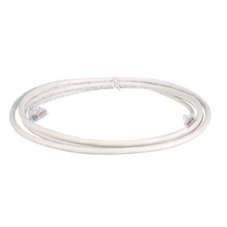 Panduit UTPSP7Y | Copper Patch Cord, Category 6, Off White UTP Cable, 7 FT.