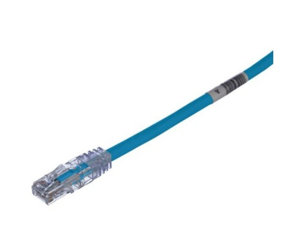 Panduit UTPSPL1MBUY | Category 6 UTP Patch Cord, 1 Meter, Blue, 24 AWG
