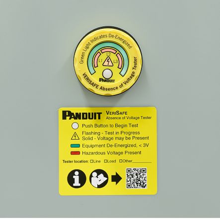 Panduit VS-AVT-C08-L10 | Verisafe 1.0 Avt, 8' (2.4M) System Cable, 10' (3M) Sensor Leads