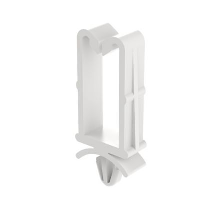 Panduit VWS3750-M | VWS3750-M Wire Saddle, Natural, PA 6.6, Push Barb, 1.15x0.57", PK1000