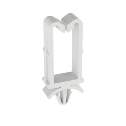 Panduit VWS3750-M | VWS3750-M Wire Saddle, Natural, PA 6.6, Push Barb, 1.15x0.57", PK1000