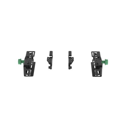 Panduit WGSPL2430BL Splice Connector for 24"; to 30"; Wide Wyr-Grid Pathway, Black Powder Coated