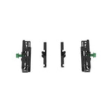 Panduit WGSPL2430BL Splice Connector for 24"; to 30"; Wide Wyr-Grid Pathway, Black Powder Coated