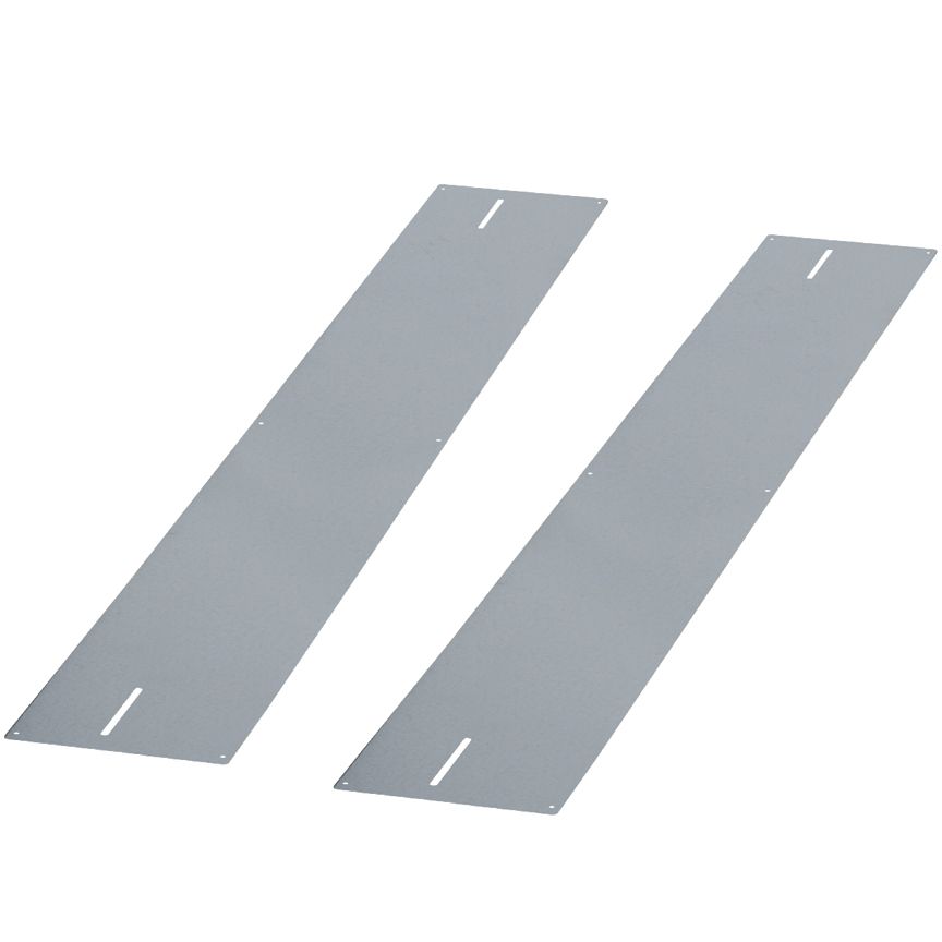 Panduit WGTL18PG | Flat,Pre-Galvinized Liner,18",Gray,1EA