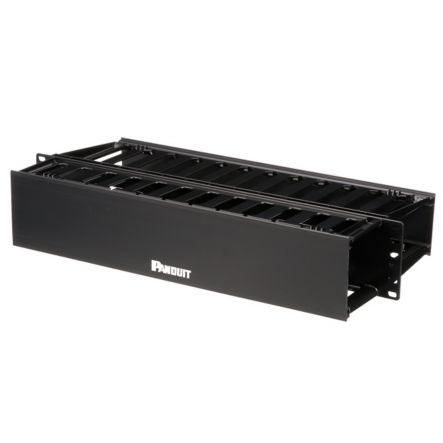 Panduit WMP1E | PatchLink Horizontal Dual-Sided Manager, 2RU, 8.9 in. Depth
