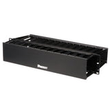 Panduit WMP1E | PatchLink Horizontal Dual-Sided Manager, 2RU, 8.9 in. Depth