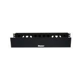 Panduit WMPHF2E Horizontal Cable Manager Front Only 2 RU, 3.5";H x 20.2";W x 3.7";D (89mm x 573mm x 94mm), Includes extended Front covers And Two bend radius clips
