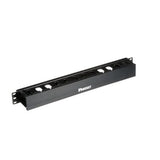 Panduit WMPLFSE Horizontal Cable Manager Front Only 1 RU, 1.7";H x 19.0";W x 2.7";D (44mm x 483mm x 69mm).