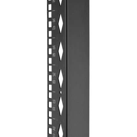 Panduit XG-RKS651B | Equipment Rail Kit, 600mm x 51RU, Black