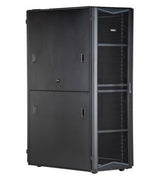 Panduit XG64512BS01C9 | FlexFusion Cabinet, 600MM X 45RU X 1100MM, Black, Hardware Mount Rail, Top Cap