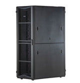 Panduit XG64522BS0001 | FlexFusion Cabinet, 600mm x 45RU x 1200mm, Black, Top Cap with Brush Seal
