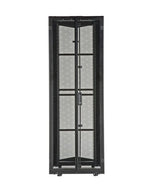 Panduit XG64522BS0001 | FlexFusion Cabinet, 600mm x 45RU x 1200mm, Black, Top Cap with Brush Seal