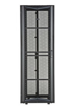 Panduit XG64522BS0001 | FlexFusion Cabinet, 600mm x 45RU x 1200mm, Black, Top Cap with Brush Seal