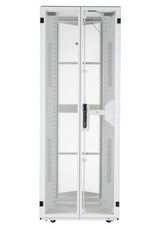 Panduit XG64522WS005T | FlexFusion, 600X45RU1200 White, Top Cap with Brush Seal Single Hinge Front Door