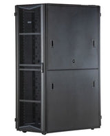 Panduit XG65222BS01CA | FlexFusion Cabinet, 600MM X 52RU X 1200MM, Black, Hardware Mount Rail, Top Cap