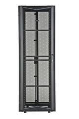Panduit XG65222BS01CA | FlexFusion Cabinet, 600MM X 52RU X 1200MM, Black, Hardware Mount Rail, Top Cap