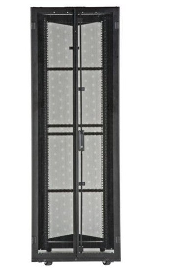 Panduit XG74522BS0004 | FlexFusion Cabinet, 700MM X 45RU X 1200MM, Black, Hardware Mount
