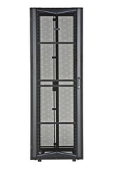 Panduit XG74522BS002P | FlexFusion Cabinet 700MM W x 1200MM D x 45RU Black Coolboot-ready Single Hinge Front Door