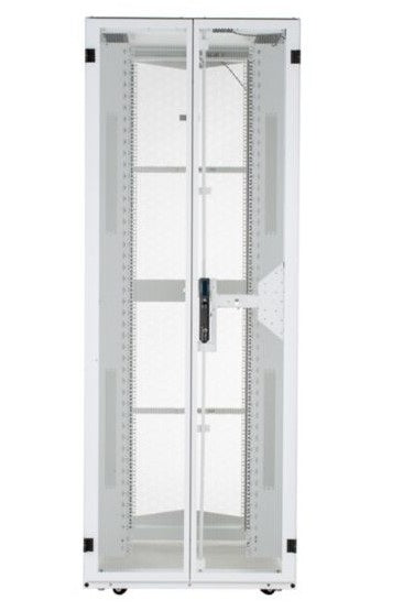 Panduit XG84212WS0003 | FlexFusion Cabinet, 800mm x 42RU x 1070mm, White, Hardware Mount