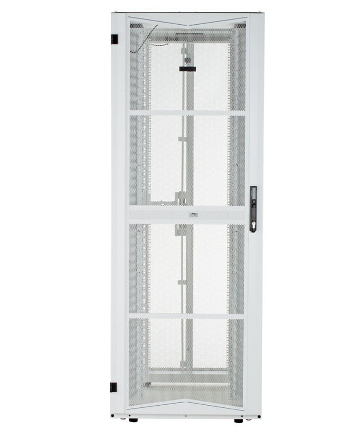 Panduit XG84212WS0003 | FlexFusion Cabinet, 800mm x 42RU x 1070mm, White, Hardware Mount