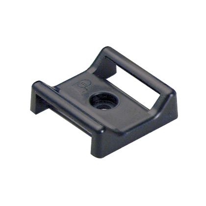 Panduit ABMT-S6-Q20 | Panduit TAK-TY Hook & Loop Cable Tie Mounts - Cable tie mount - black (pack of 25)