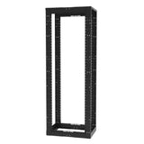 Panduit AR4PCN96 Four Post Rack, 52u, Adjustable Depth, 23 -42, Cage Nut Rails, Black