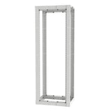 Panduit AR4PCNWH Four Post Rack, 45u, Adjustable Depth, 23 -42, Cage Nut Rails, White