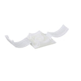 Panduit ARC.68-A-C | Clincher ARC.68-A-C Adjustable Clamp, White, PP, Rubber Adh., 1x1", PK100