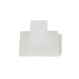 Panduit BEC38-A-L | BEC38-A-L Wire Clip, Natural, PA 6.6, Rubber Adh., 1.46x1.24x0.52", PK50