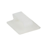 Panduit BEC38-A-L | BEC38-A-L Wire Clip, Natural, PA 6.6, Rubber Adh., 1.46x1.24x0.52", PK50