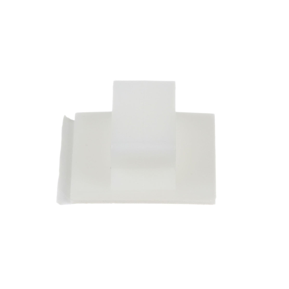 Panduit BEC38-A-L | BEC38-A-L Wire Clip, Natural, PA 6.6, Rubber Adh., 1.46x1.24x0.52", PK50