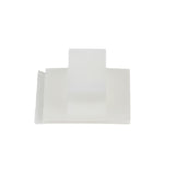 Panduit BEC38-A-L | BEC38-A-L Wire Clip, Natural, PA 6.6, Rubber Adh., 1.46x1.24x0.52", PK50