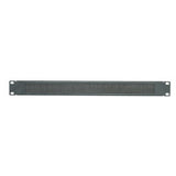 Panduit BR1B | Blanking Panel with Brush Seal Pass-Through 1 RU, Black