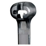 Panduit BT2S-C0 | Dome-Top BT2S-C0 Barb Tie, Black, UV PA6.6, 8"L, 50lb, PK100