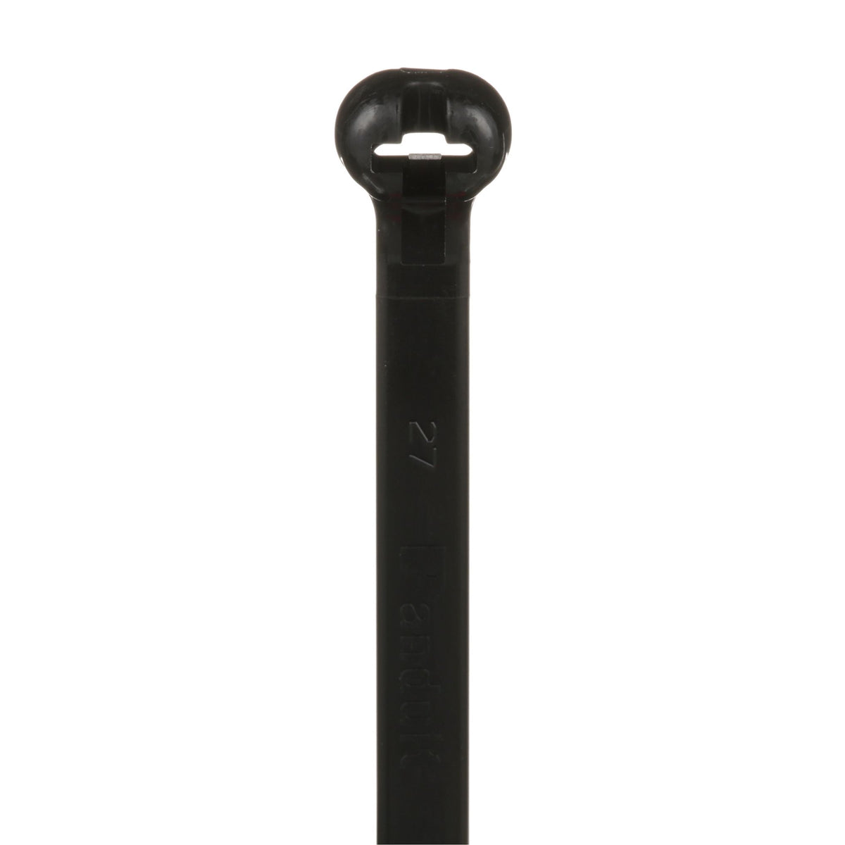 Panduit BT9LH-C0 | Dome-Top BT9LH-C0 Barb Tie, Black, UV PA6.6, 30.7"L, 120lb, PK100