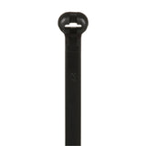 Panduit BT9LH-C0 | Dome-Top BT9LH-C0 Barb Tie, Black, UV PA6.6, 30.7"L, 120lb, PK100