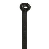 Panduit BT9LH-C0 | Dome-Top BT9LH-C0 Barb Tie, Black, UV PA6.6, 30.7"L, 120lb, PK100