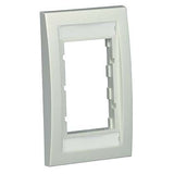 Panduit CBEEIY | Panduit MINI-COM Executive Faceplate Frame - Faceplate - electric ivory