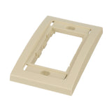 Panduit CBEEIY | Panduit MINI-COM Executive Faceplate Frame - Faceplate - electric ivory