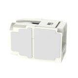 Panduit CC6X88IW | Panduit MINI-COM TX-6A 10Gig - Modular insert - off white - 1 port