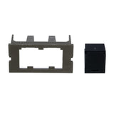 Panduit CHI2MWG-X | Mini-Com, Modular Insert for Interlink, Flat, 2 port, Walker Gray