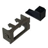 Panduit CHI2MWG-X | Mini-Com, Modular Insert for Interlink, Flat, 2 port, Walker Gray
