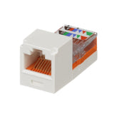 Panduit CJ588AWY | Mini-Com UTP RJ45 Cat 5e Leadframe Jack Module, Arctic White