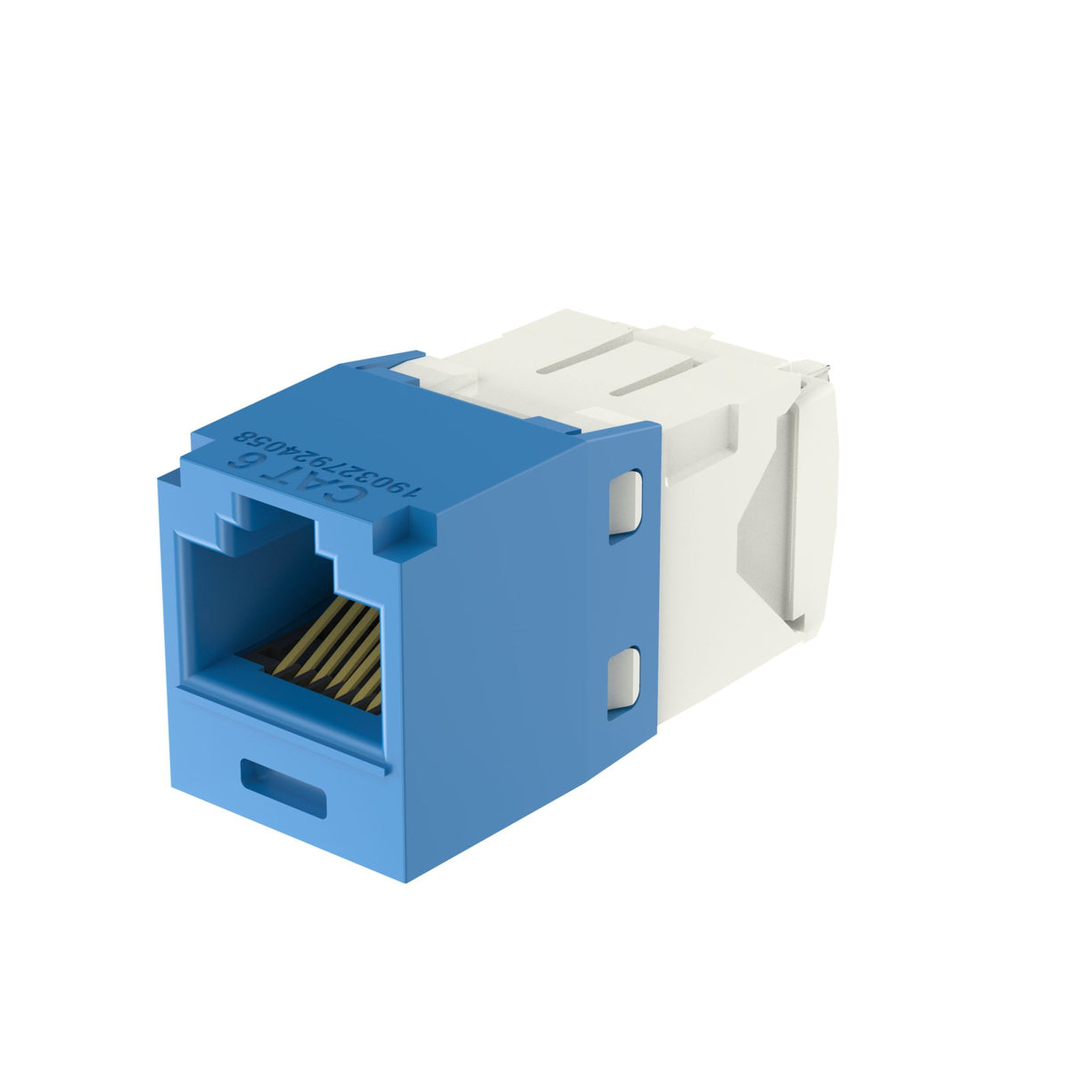 Panduit CJ688TGBU-C | Mini-Com UTP RJ45 Cat 6 TG Jack Module, Blue