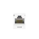 Panduit CJ6X88TGAW-C | Panduit MINI-COM TX6A - Modular insert - RJ-45 - arctic white