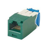 Panduit CJ6X88TGGR-24 | Mini-Com UTP RJ45 Cat 6A TG Jack Module, Green