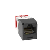 Panduit CJE5E88TGBL | Panduit MINI-COM TX5e Corrosive Resistant UTP Jack Modules - Modular insert - RJ-45 - black