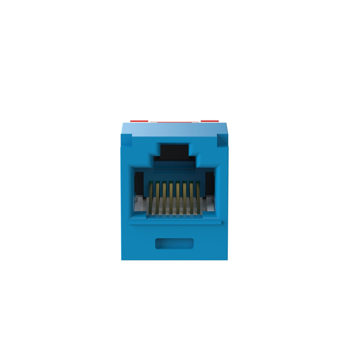Panduit CJE5E88TGBU | Panduit MINI-COM TX-5e - Modular insert - blue - 1 port