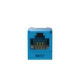 Panduit CJE5E88TGBU | Panduit MINI-COM TX-5e - Modular insert - blue - 1 port